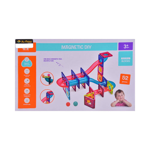 CH1008 DIY MAGNETIC BUILDING BLOCKS SET 52PCS