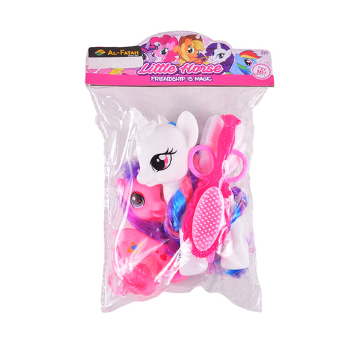 H-8 PONY HORSE BEAUTY WHITE 2PCS