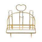 GLASS STAND GOLDEN YM22089G