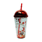 MUG WITH STRAW ACRYLIC 450 ML IR JL450256