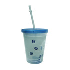 MUG WITH STRAW ACRYLIC 350 ML IR ZSB-060002