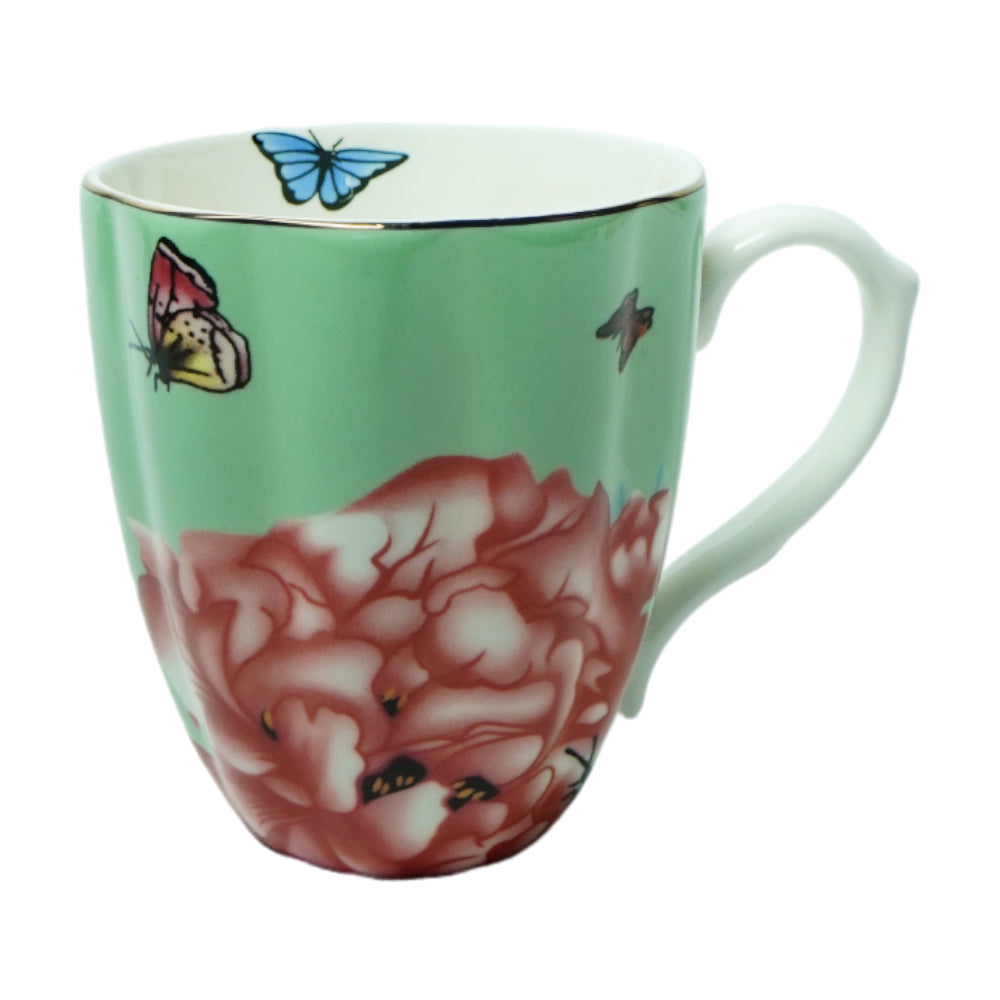 MUG BONE CHINA BLUE BIRD AF006