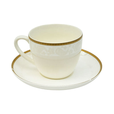CUP & SAUCER BONE CHINA YG4 IMK (Pack of 6)