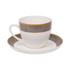 CUP & SAUCER BONE CHINA YG3 IMK (Pack of 6)