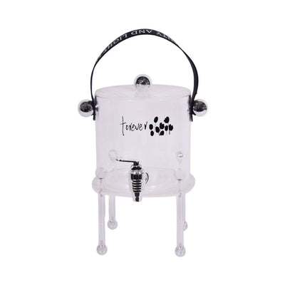 WATER COOLER GLASS SILVER ET026