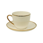 CUP SAUCER BONE CHINA GGK SH146 KF (Pack of 6)