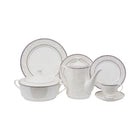 DINNER SET 61PC BONE CHINA HN2007 KC
