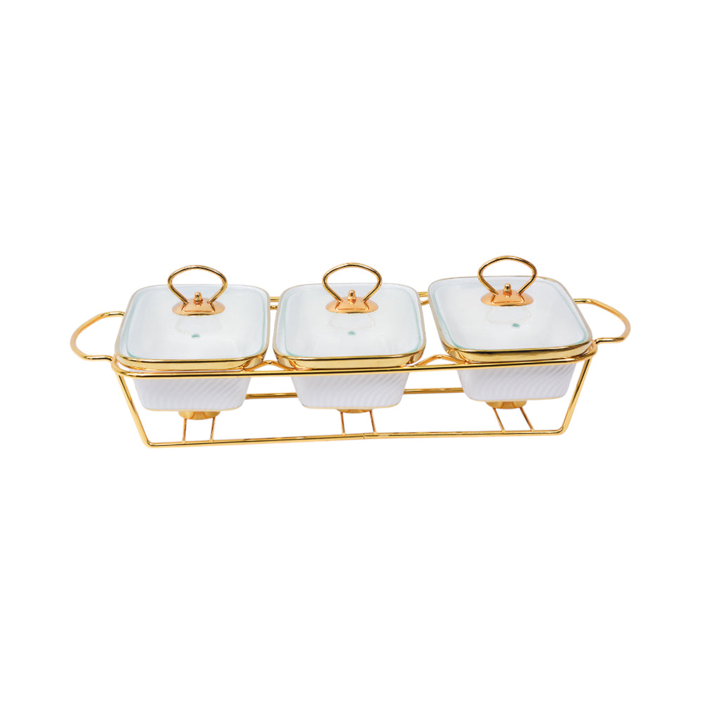 DONGA RECTANGULAR MORE & MORE 3IN1 CX2532A-3A WHITE