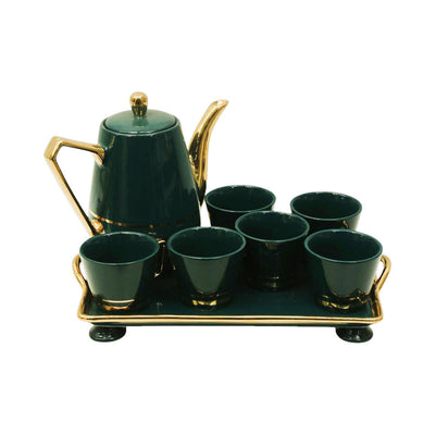COFFEE SET 9PC CERAMIC SHINE COLLECTION SL19505G
