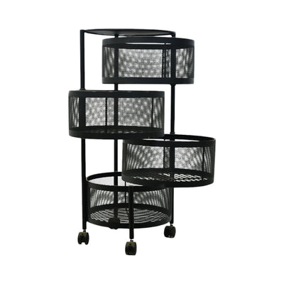KITCHEN TROLLEY 4TIRE IR ROUND YT4