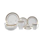 DINNER SET 85PC BONE CHINA AZDS007 ET