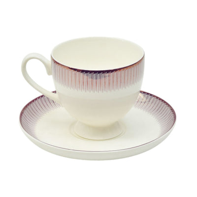 CUP SAUCER BONE CHINA FD 02876 KF (Pack of 6)