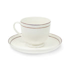 CUP & SAUCER BONE CHINA GGK-LEMON MT (Pack of 6)