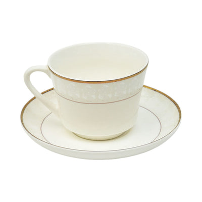 CUP & SAUCER BONE CHINA JA015 TMC (Pack of 6)