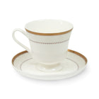 CUP & SAUCER BONE CHINA JH005 TMC (Pack of 6)