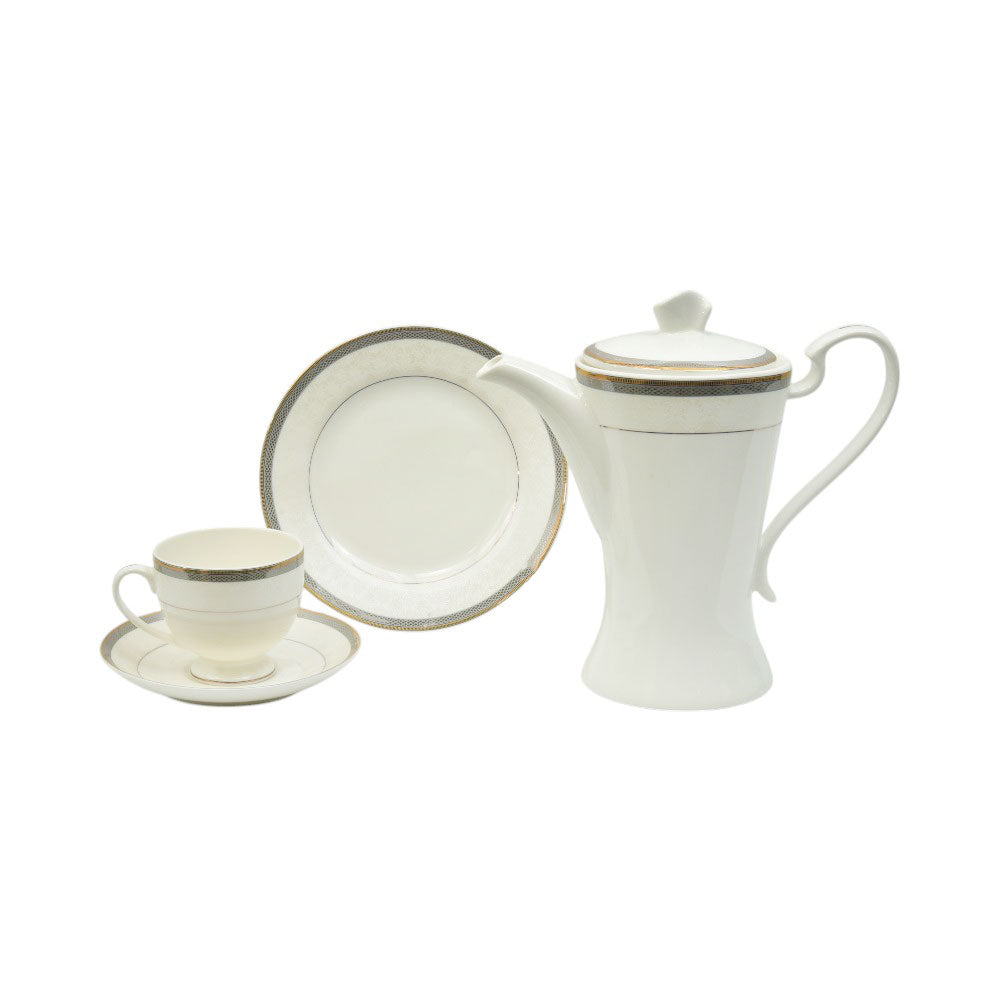 TEA SET 24PC BONE CHINA ONE MORE FQ9