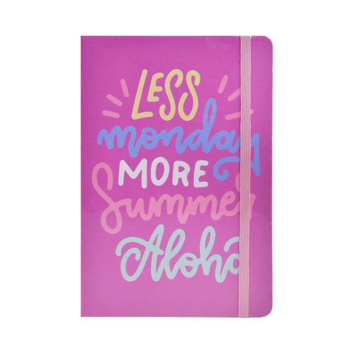 NC5069-2 NOTE BOOK LESS MONDAY MORE SUMMER