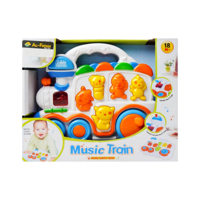5821 MUSICAL CARTOON TRAIN ENGINE