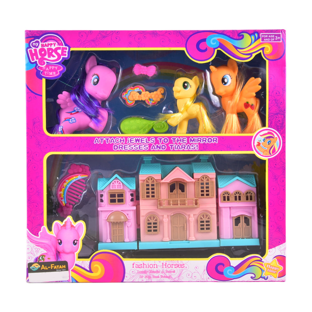 L-A24-4 FASHION PONY HORSE HOUSE