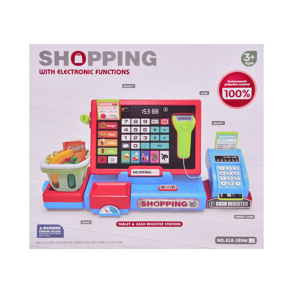 818-389M SHOPPING CASH REGISTER IR