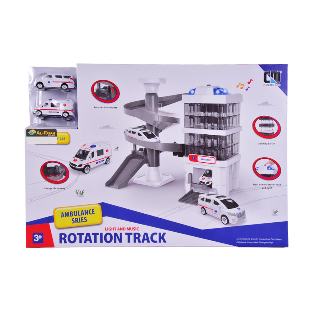 CM559-55 AMBULANCE PARKING PLAY SET IR