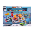 981-36 CAR WASH SET W-ALLOY CARS 4PCS IR