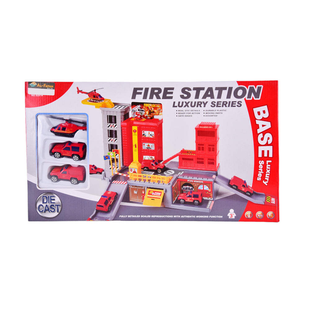 92814 FIRE STATION PARKING SET IR