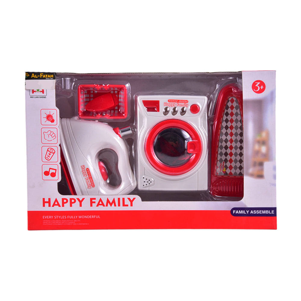 LS8295K IRON WASHING MACHINE SET