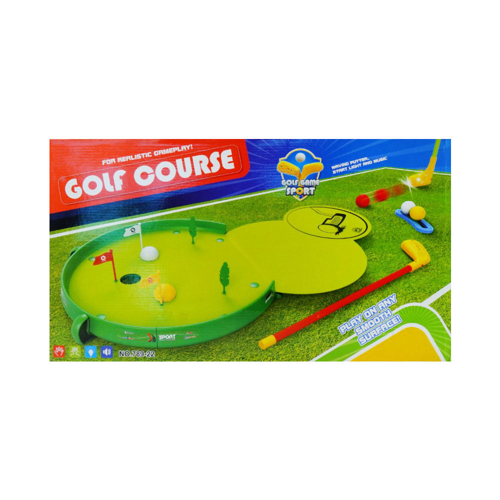 789-22 MUSICAL GOLF COURSE SET IR