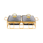 DONGA SET 2PC PORCELAIN SQUARE SL24300CB