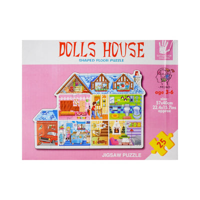 8207 DOLL HOUSE PUZZLE SET 25PCS