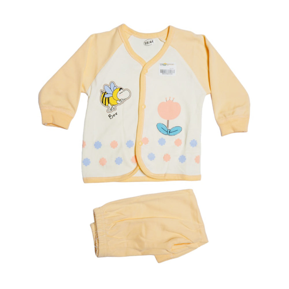 BOYS L/S 2PC PAJAMA SUIT MZS-24 0-6M 503