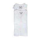 FRONT OPEN S/L VEST 2PC PACK NICE & EASY MZS-24 0-3M HC007