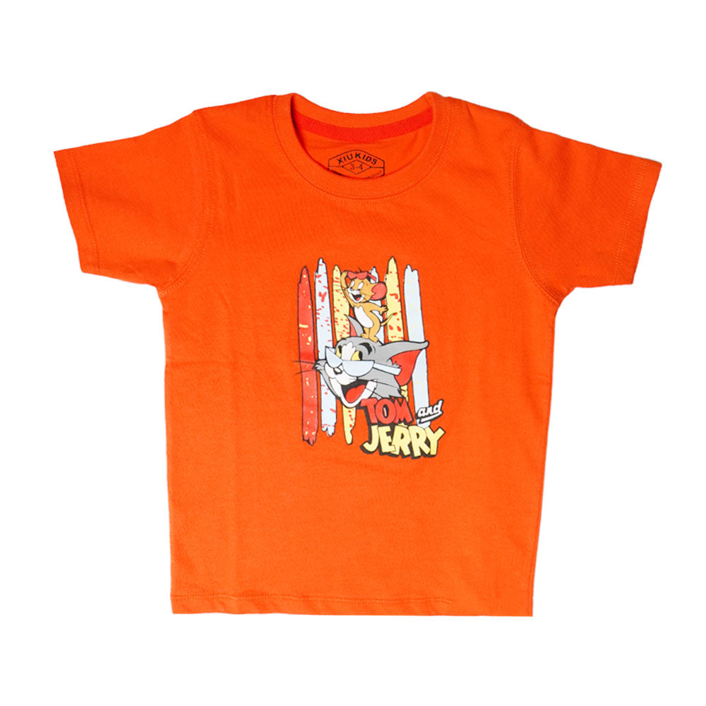 BOYS S/S T.SHIRT NICE & EASY MZS-24 3-4 YEAR 3595