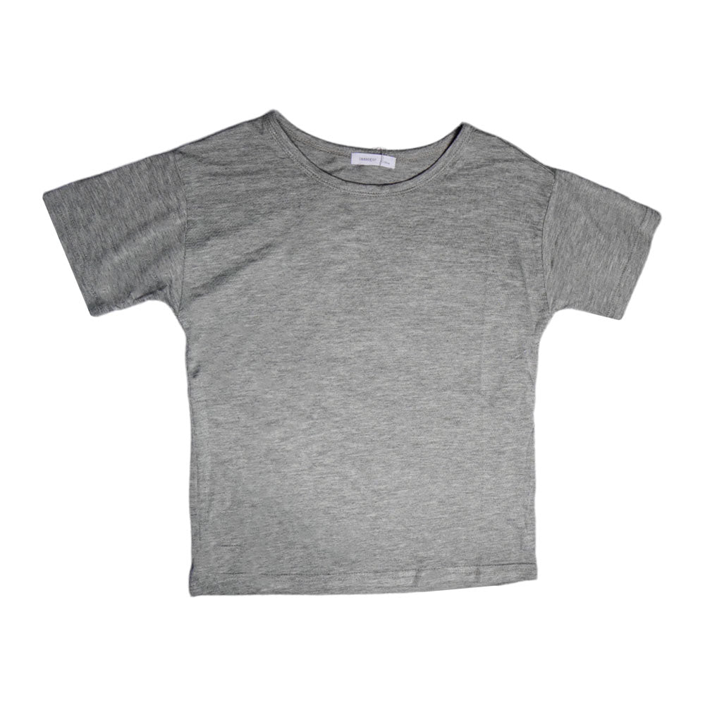 UNISEX S/S ROUND NECK T.SHIRT MZS-24 3-4 YEAR 0001