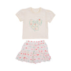 GIRLS S/S 2PC SKIRT SUIT MZS-24 3-4 YEAR Q1426-24S