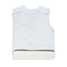 BABY S/L VEST WHITE MZS-24 CB690