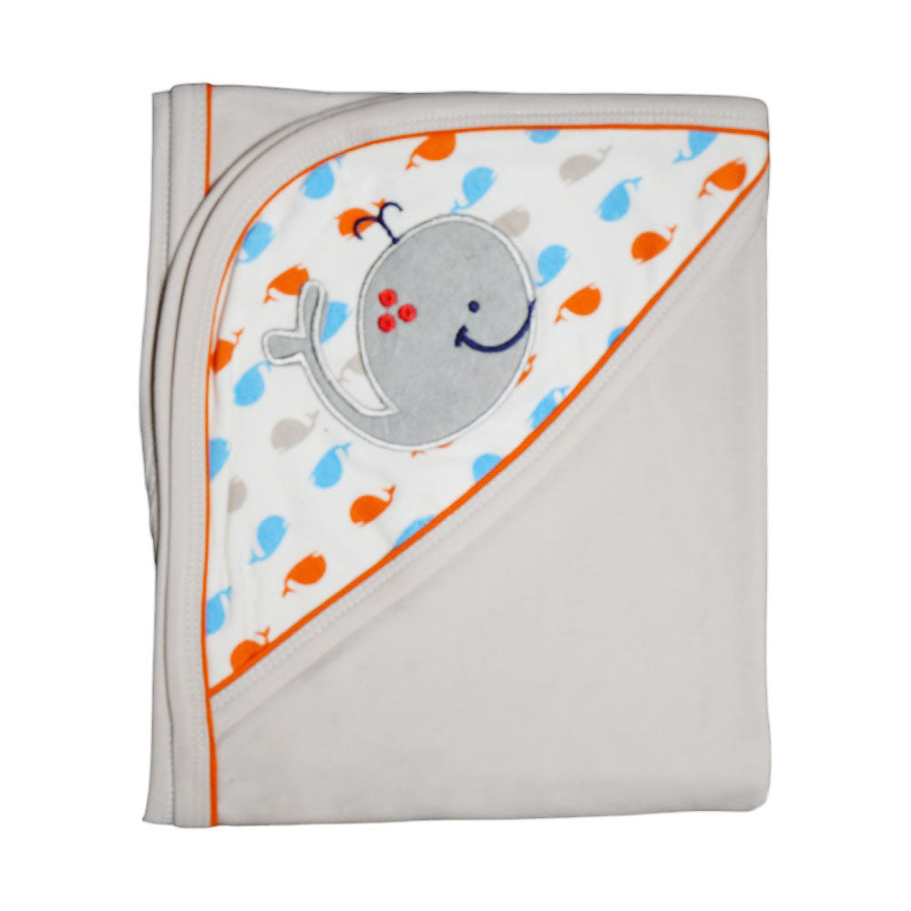 BABY COTTON WRAPPING SHEET HOODED MZS-24 006