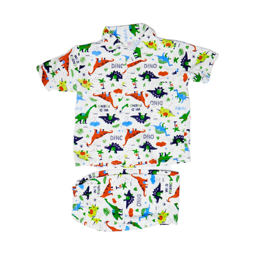 BOYS S/S 2PC SLEEPING SUIT MZS-24 1-2 YEAR THAI