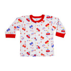 BOYS L/S 2PC PAJAMA SUIT MZS-24 0-3M THAI BL154-155