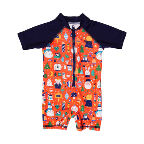 GIRLS SWIMMING COSTUME MZS-24 SIZE4 172800B THAI