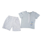 BOYS S/S 3PC KNICKER SUIT TUR MZS-24 9-12M 014