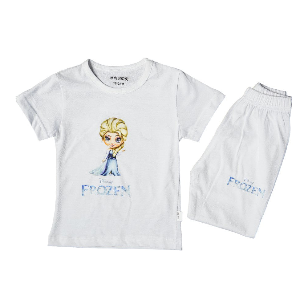 GIRLS S/S 2 PCS SLEEPING SUIT MZS-24 18-24 M 5653