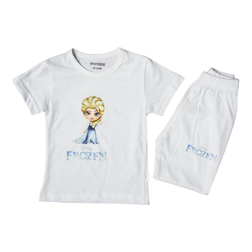 GIRLS S/S 2 PCS SLEEPING SUIT MZS-24 18-24 M 5653