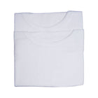 S/L BOYS VEST 2 PC PACK WHITE NICE & EASY MZS-24 5-6Y