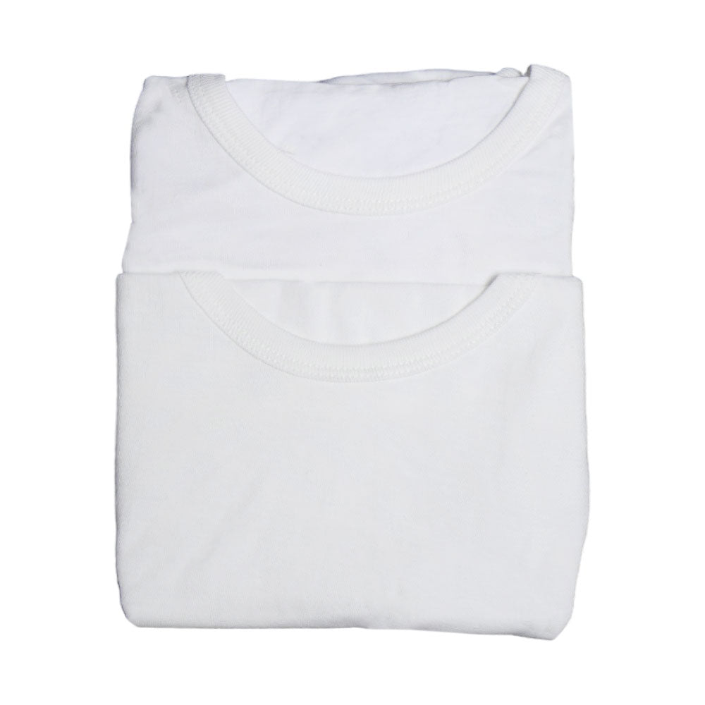 S/L BOYS VEST 2 PC PACK WHITE NICE & EASY MZS-24 9-10Y