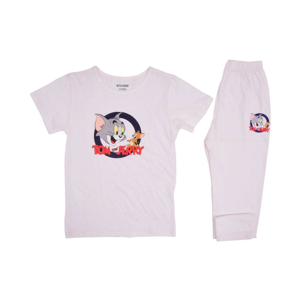 BOYS S/S 2 PC PACK SLEEPING SUIT MZS-24 7-8 Y 5750