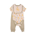 BOYS S/S 3PC BODY SUIT MZS-24 9-12M BP11213