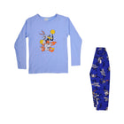 BOYS L/S 2PC SLEEPING SUIT CHR MZW-24 8-9 YEAR N-5
