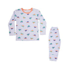 BOYS L/S 2PC SLEEPING SUIT ROT MZW-24 3-4 YEAR N1